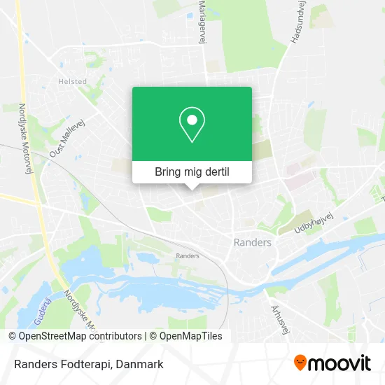 Randers Fodterapi kort