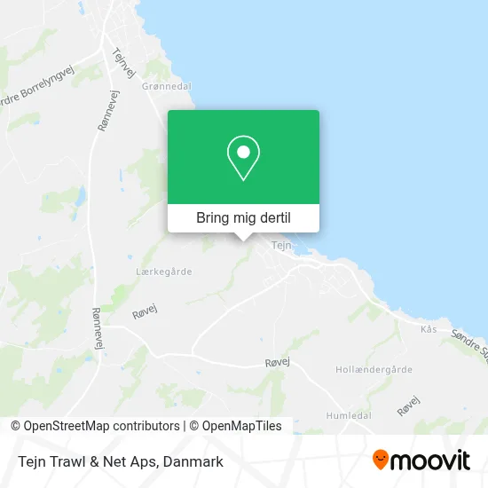 Tejn Trawl & Net Aps kort
