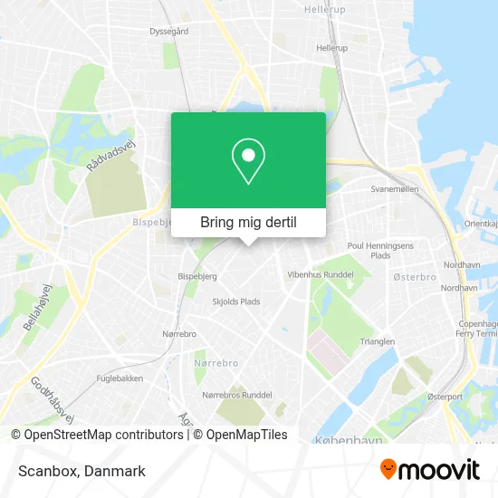 Scanbox kort