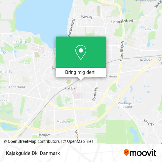 Kajakguide.Dk kort