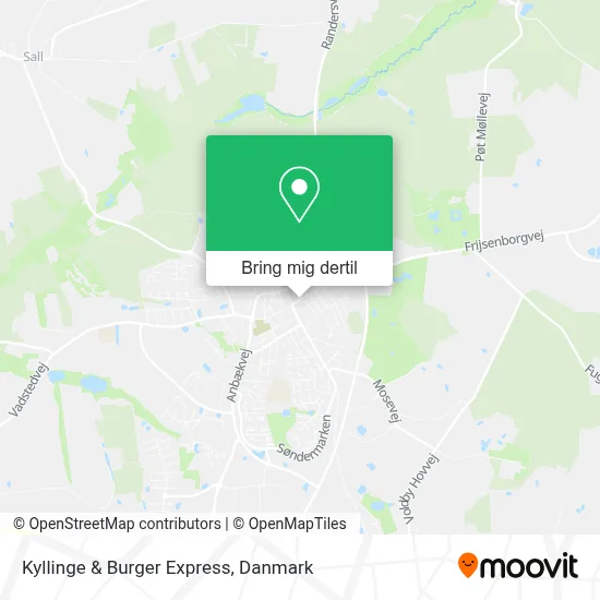 Kyllinge & Burger Express kort
