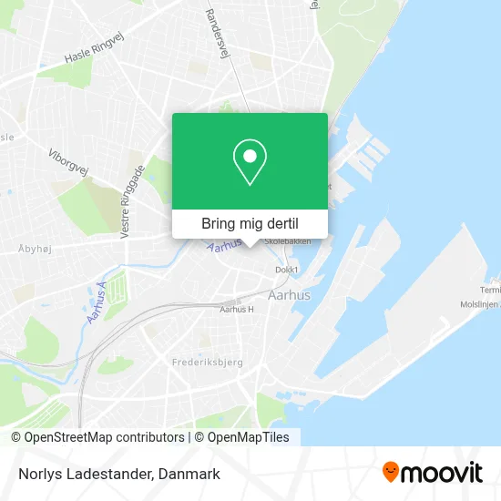 Norlys Ladestander kort