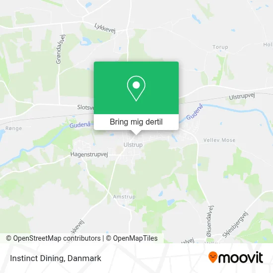 Instinct Dining kort