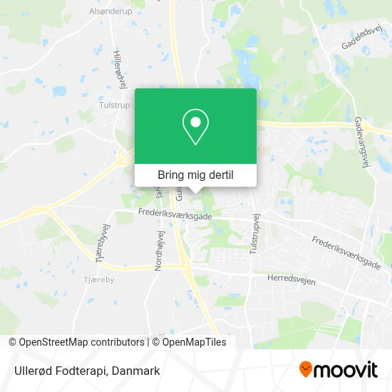 Ullerød Fodterapi kort
