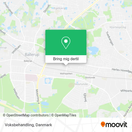 Voksbehandling kort