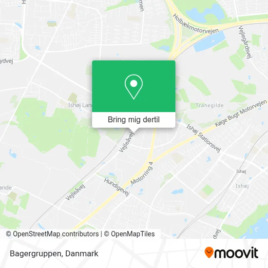 Bagergruppen kort