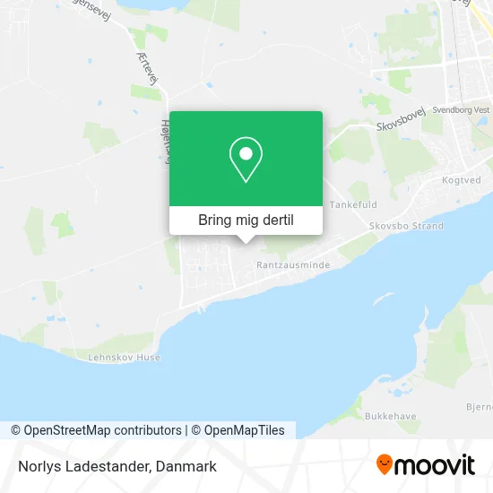 Norlys Ladestander kort