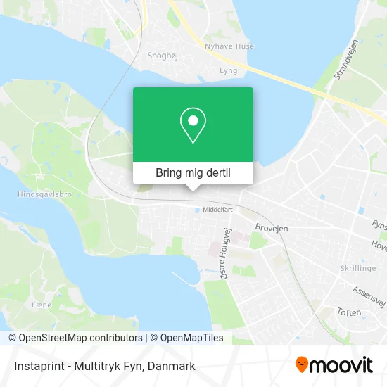 Instaprint - Multitryk Fyn kort