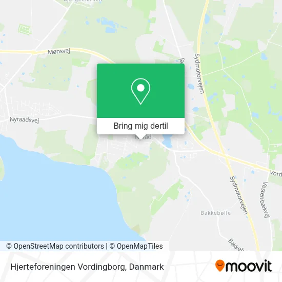 Hjerteforeningen Vordingborg kort