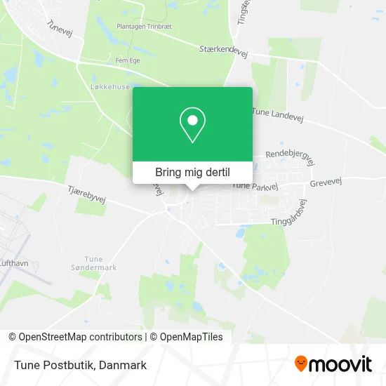Tune Postbutik kort