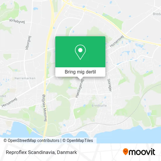 Reproflex Scandinavia kort