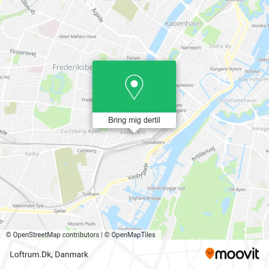 Loftrum.Dk kort
