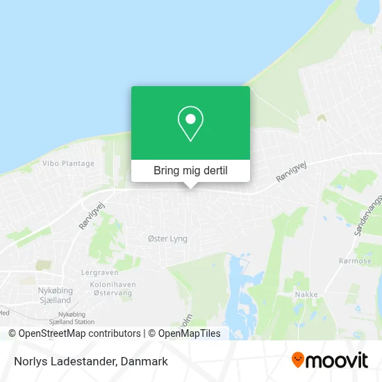 Norlys Ladestander kort