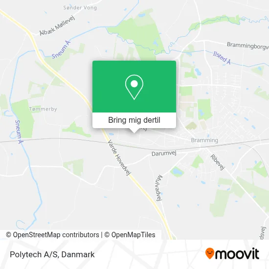 Polytech A/S kort