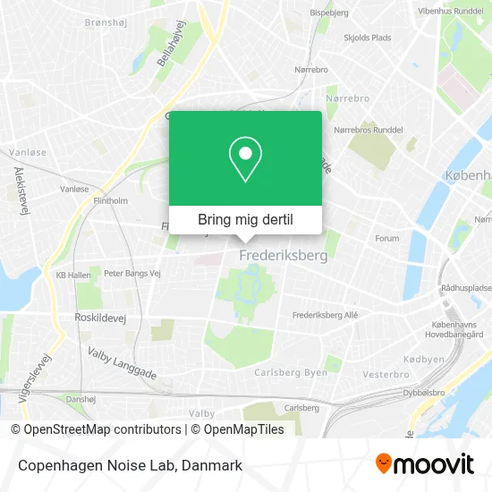 Copenhagen Noise Lab kort