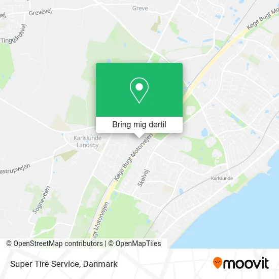 Super Tire Service kort