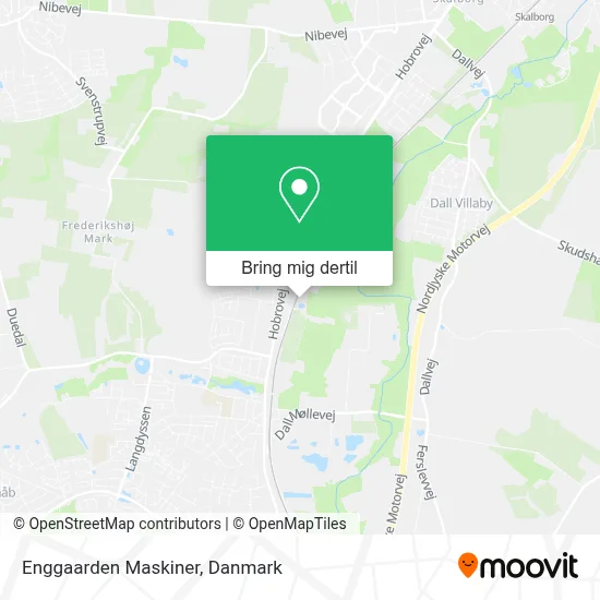 Enggaarden Maskiner kort