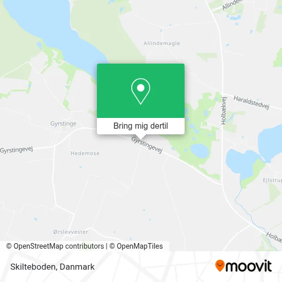 Skilteboden kort