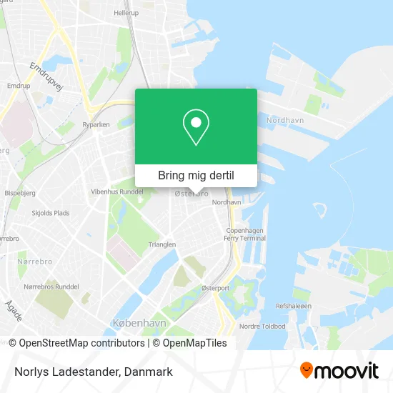 Norlys Ladestander kort