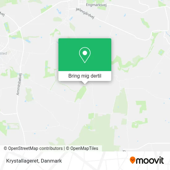Krystallageret kort