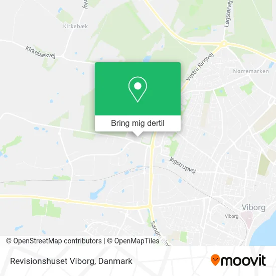 Revisionshuset Viborg kort