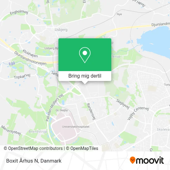 Boxit Århus N kort