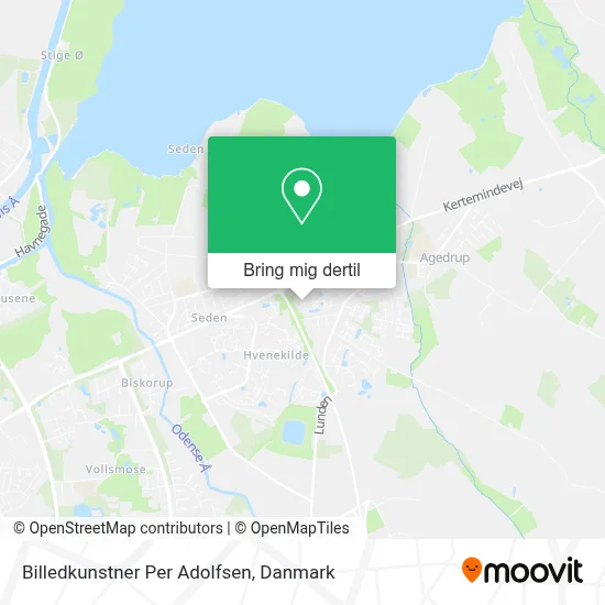 Billedkunstner Per Adolfsen kort