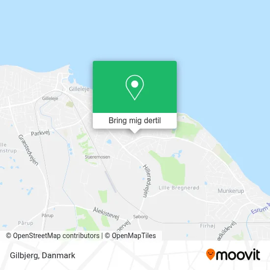 Gilbjerg kort