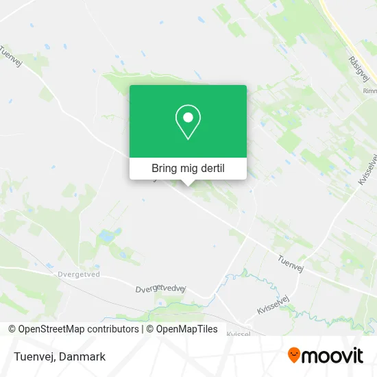 Tuenvej kort