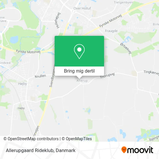Allerupgaard Rideklub kort