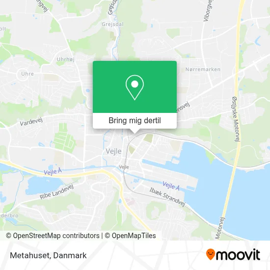 Metahuset kort