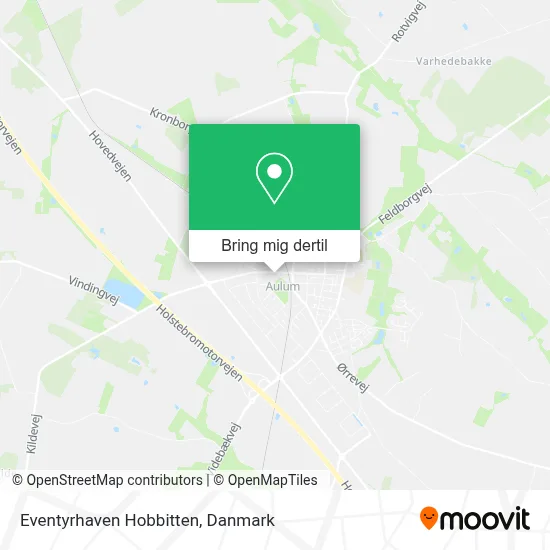 Eventyrhaven Hobbitten kort