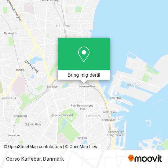 Corso Kaffebar kort