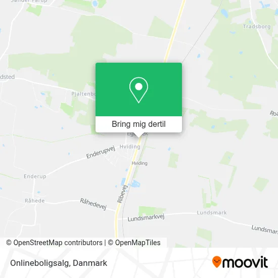 Onlineboligsalg kort