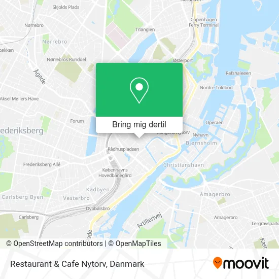 Restaurant & Cafe Nytorv kort