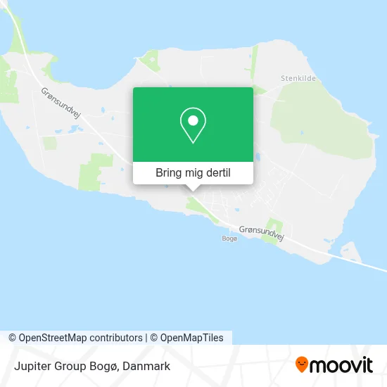 Jupiter Group Bogø kort