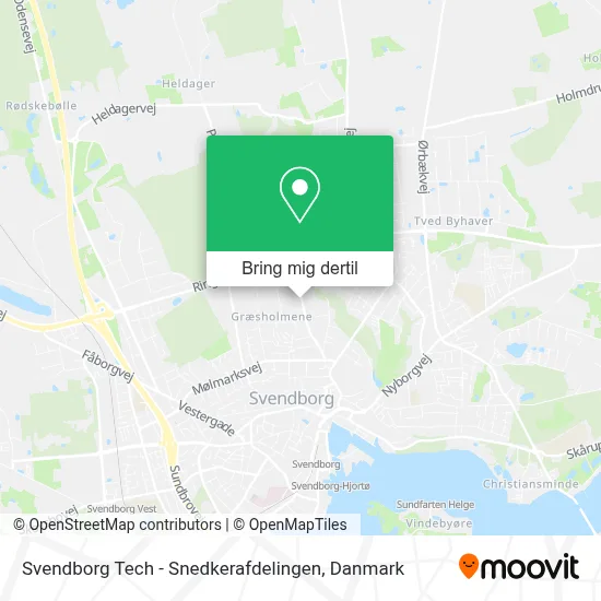 Svendborg Tech - Snedkerafdelingen kort