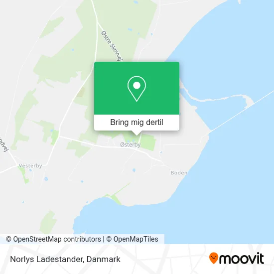 Norlys Ladestander kort
