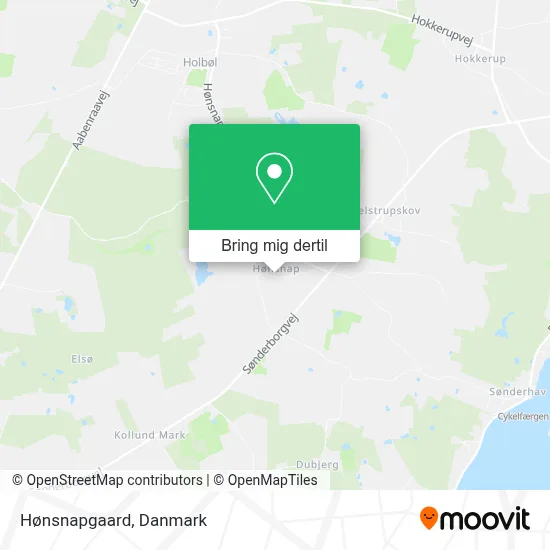Hønsnapgaard kort