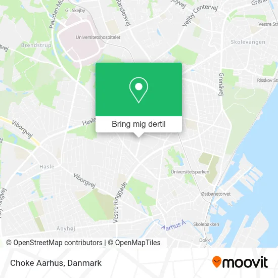 Choke Aarhus kort