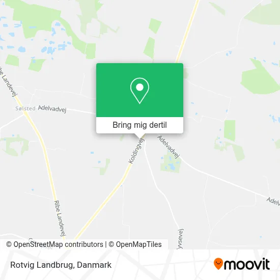 Rotvig Landbrug kort