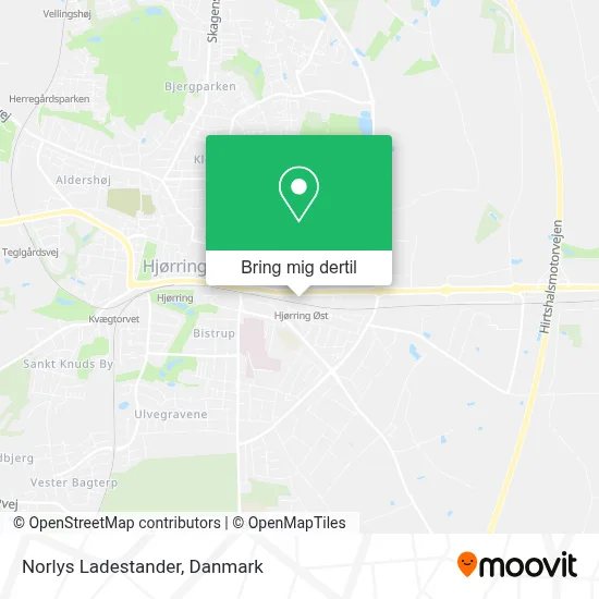 Norlys Ladestander kort