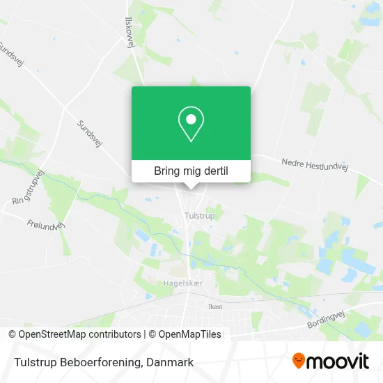 Tulstrup Beboerforening kort