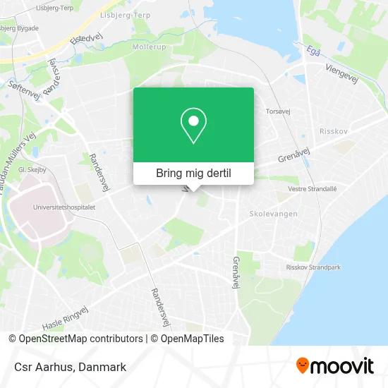 Csr Aarhus kort