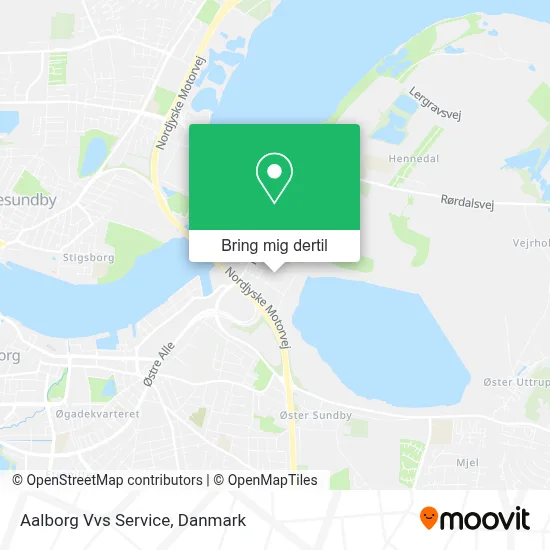 Aalborg Vvs Service kort