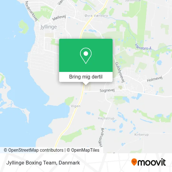 Jyllinge Boxing Team kort