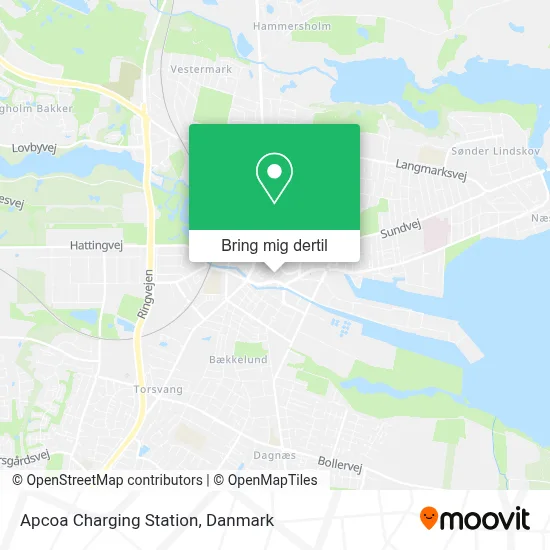 Apcoa Charging Station kort