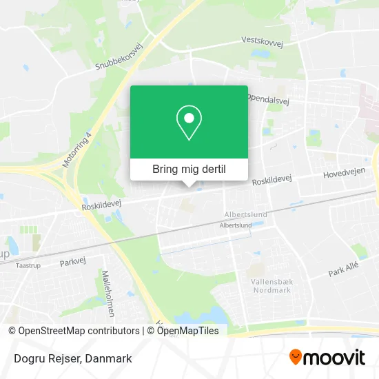 Dogru Rejser kort