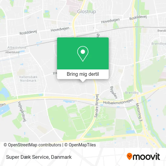 Super Dæk Service kort