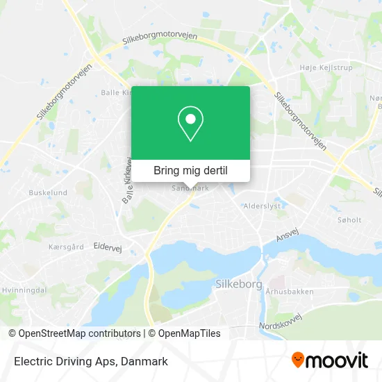 Electric Driving Aps kort
